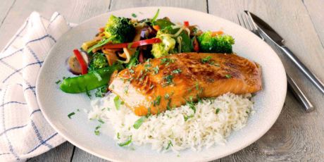 saumon teriyaki